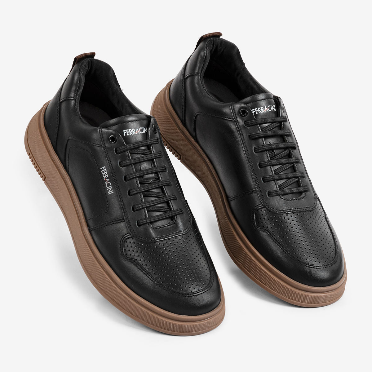 Sneaker Ferracini Masculino Logan Preto