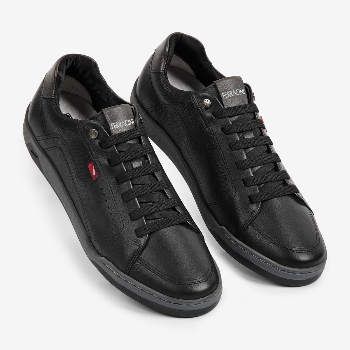 Sapatênis Ferracini Masculino Preto Lexus