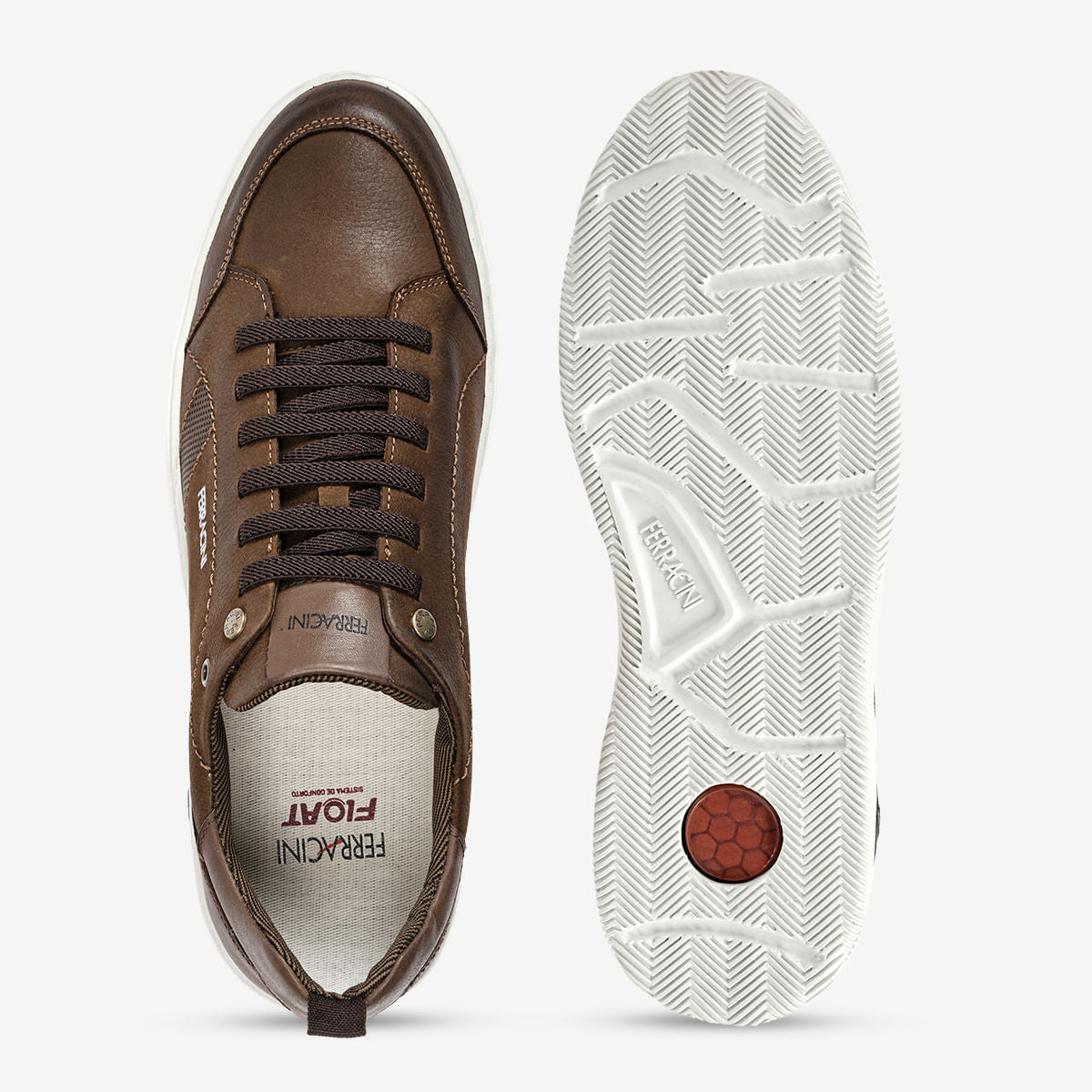 Sapatênis Ferracini Masculino Chocolate New Blady