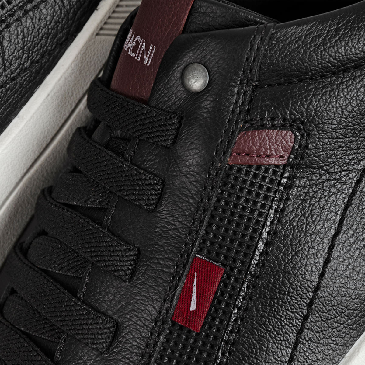 Sapatênis Ferracini Masculino Preto Pulse