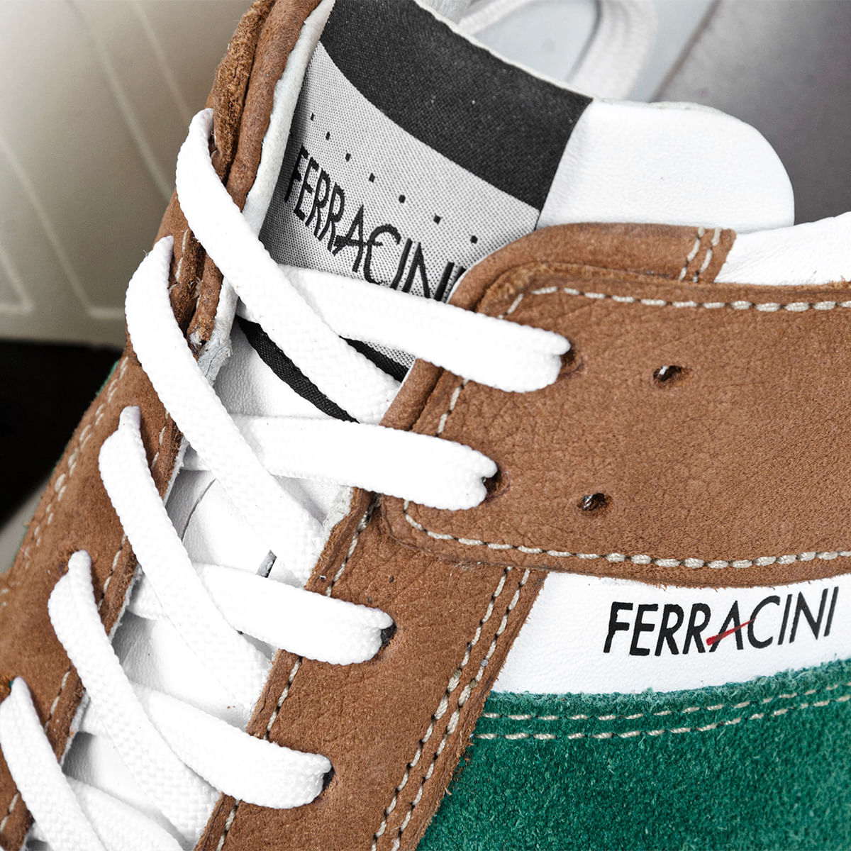 Sneaker Ferracini Masculino Caramelo Impulse