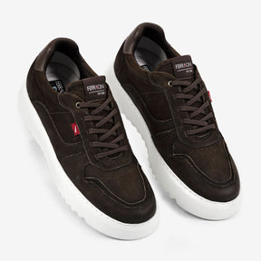Sneaker Ferracini Masculino Marrom Lancy