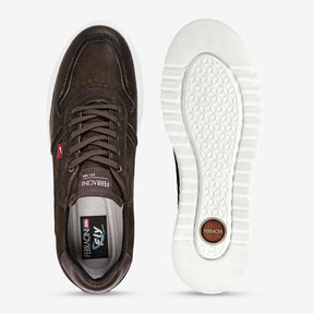 Sneaker Ferracini Masculino Marrom Lancy